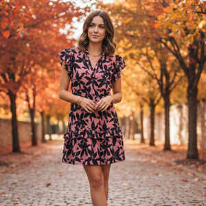 Joie‎ NWT XL Krystina Floral Printed Lightweight Mini Dress